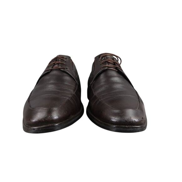 Bruno Magli Shoes Mens 9.5 Oxfords Derby Classic Leather Brown Dress Formal City main image 15